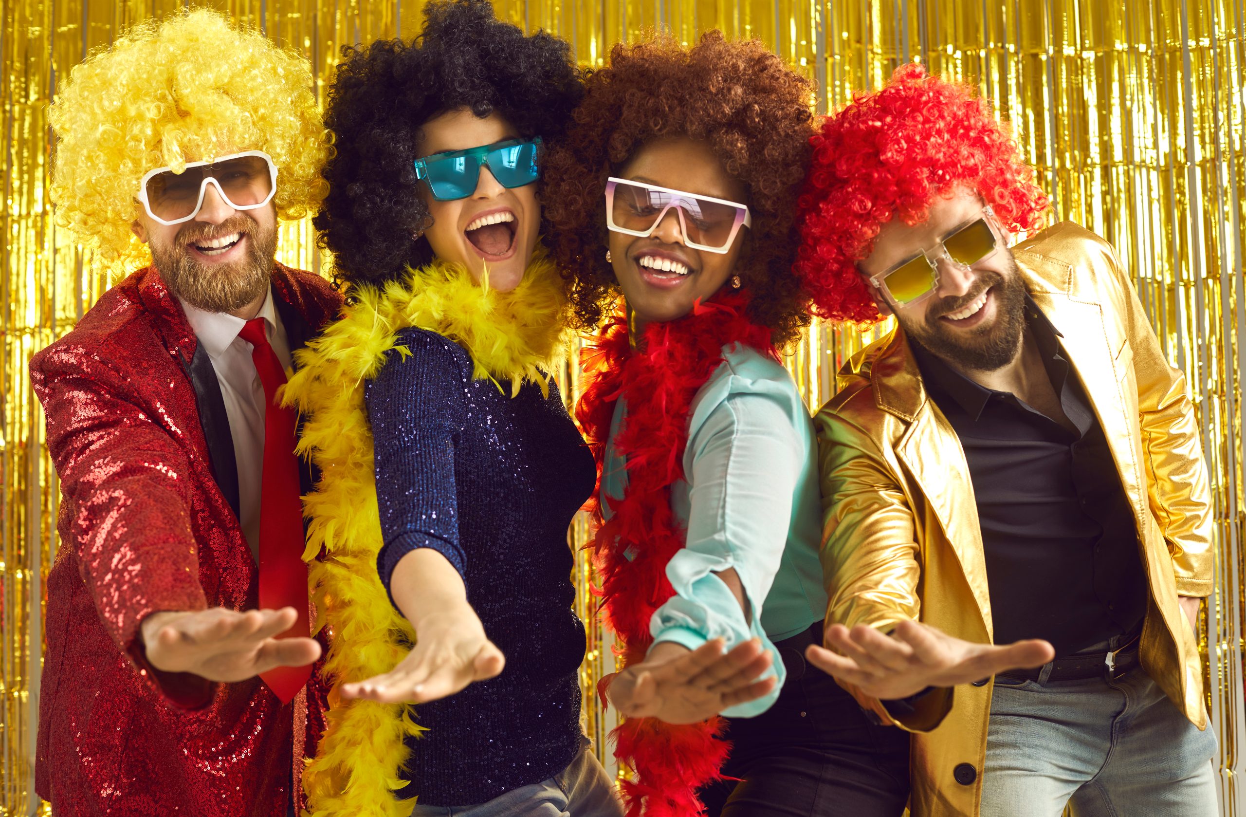 Pop,Music,Band,Singing,At,Night,Club.,Young,People,Disguised